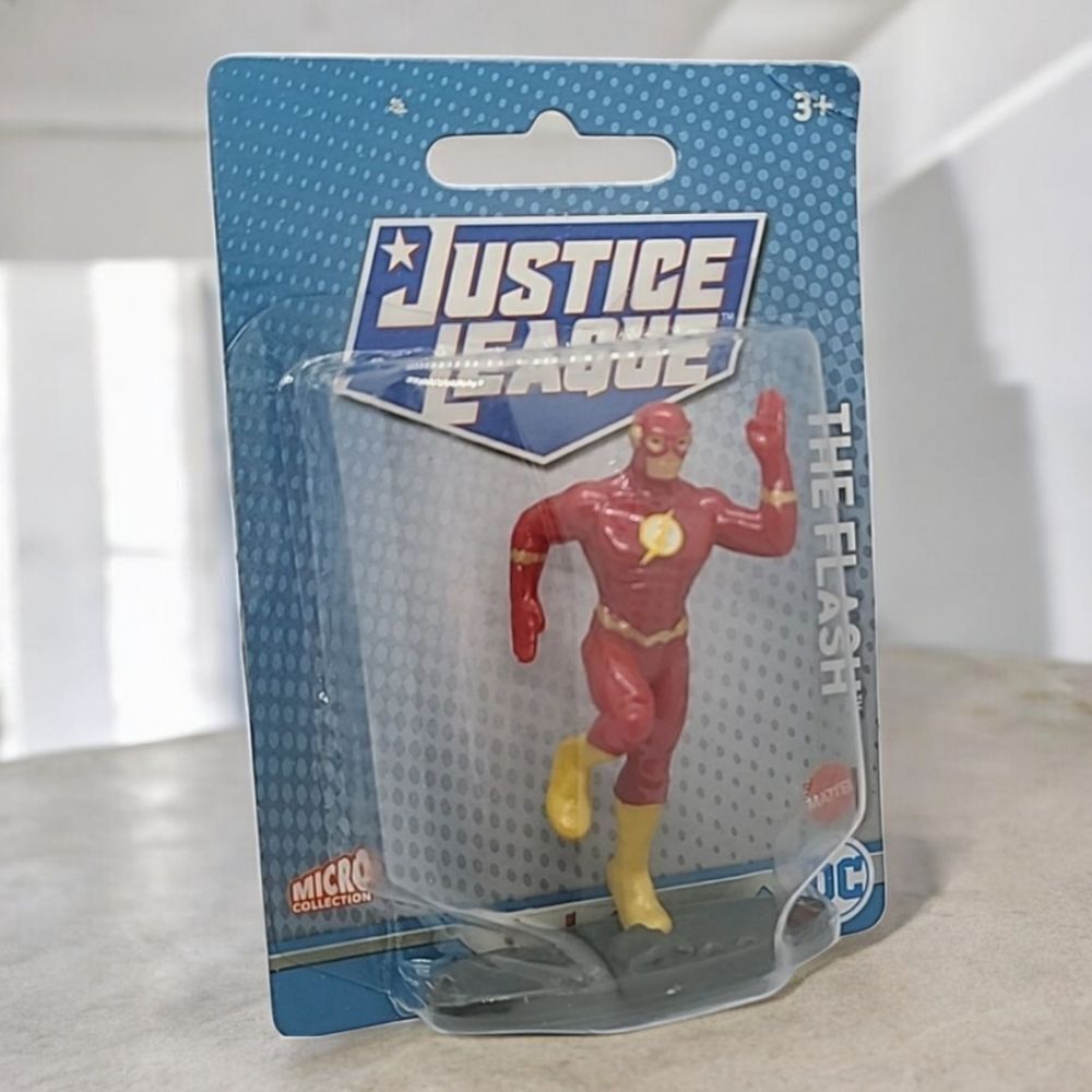 DC Comics Micro Collection The FLASH Justice League Molded 3" Mini Action Figure